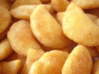 rissoles de frango e carne